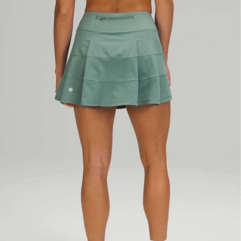 Lululemon Pace Rival Skirt *Tall Tidewater Teal - Picture 2 of 7